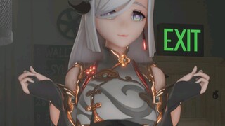 【原神MMD】上班日也不能少了申鹤姐姐的陪伴呐