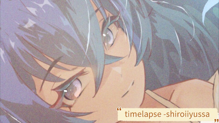 ILLUSTRATION MAKING【Roxy Migurdia - by shiroiiyussa