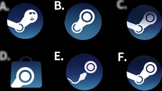 Which one is the genuine Steam version? I think C is correct, right?
