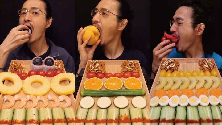 Video tóm tắt TikTok: Mukbang ASMR của thầy Sato 🥒🥒🥒