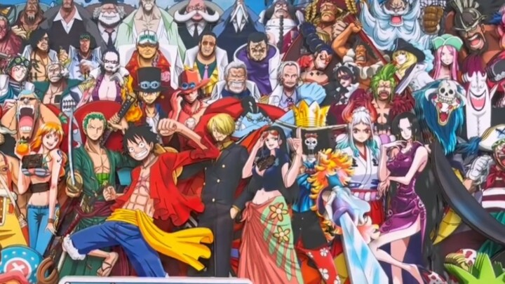 One Piece "The Straw Hat Pirates! All assemble!" For freedom!!!