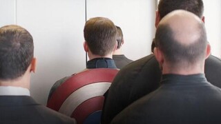 Captain America: Before I start, does anyone want to get out?