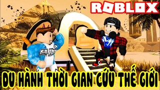 Roblox | DU HÀNH NGƯỢC THỜI GIAN ĐỂ GIẢI CỨU THẾ GIỚI CỔ ĐẠI NHƯNG HIỆN ĐẠI | Time Travel Story