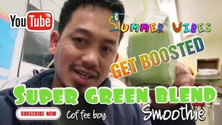 DIABETICS SUPER GREEN BLEND SMOOTHIE