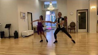 Rumba by Oleg Astakhov and student Phoebe Chen at Fred Astair Dance Studio in Arcadia CA - ballroom