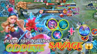 20 KILLS!!! + MANIAC 😱BUILD TOP GLOBAL ODDETE