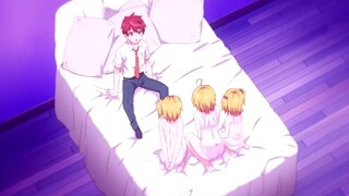 1 cân 3 sướng nhất anh Main rồi - Anime Super HxEros