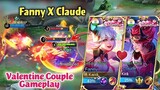 FANNY X CLAUDE NEW VALENTINE COUPLE GAMEPLAY!💗HEART AFLOAT X HEART AFLAME❤️🔥