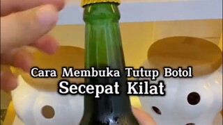 BUKA TUTUP BOTOL DIRUMAH  #Shorts