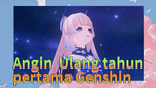Angin Ulang tahun pertama Genshin