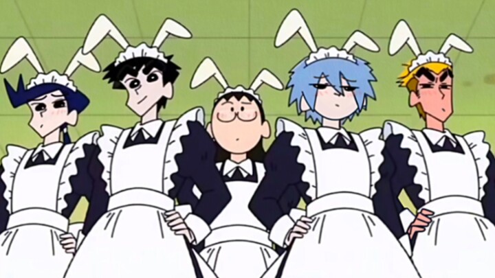 【Crayon Shin-chan: School Festival Arc】“By the way, isn’t their class a maid café?”