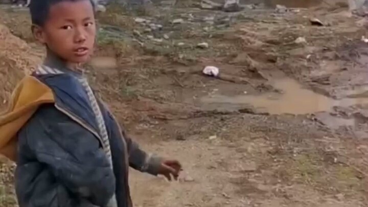 大山的孩子望你们长大能独当一面