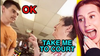 well if it isn't the consequences of your actions #instantkarma - REACTION