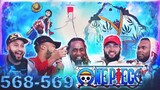 JIMBEI SAVES LUFFY'S LIFE! One Piece EP 568/569 Reaction