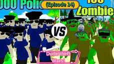 Dude theft wars (Episode 14) Police VS Zombies