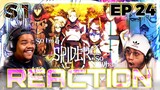 THE TRUE HEROES?! | So I'm A Spider, So What? EPISODE 24 REACTION