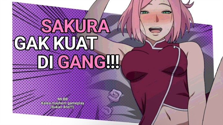 KEKEBALAN TUBUH SAKURA #MLBBXNARUTO | Kalea Mayhem gameplay