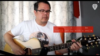 With A Smile (Eraserheads) Chords and Lyrics Guitaroke Sing-along Guitar | Edwin-E