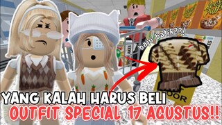 YANG KALAH HARUS BELI OUTFIT SPECIAL 17 AGUSTUS NANTII!! 😱😻 | ROBLOX INDONESIA 🇮🇩 |