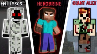 6 Creepypasta TERSERAM Di Minecraft Yang Ditakuti Pemain‼️- Minecraft Creepypasta