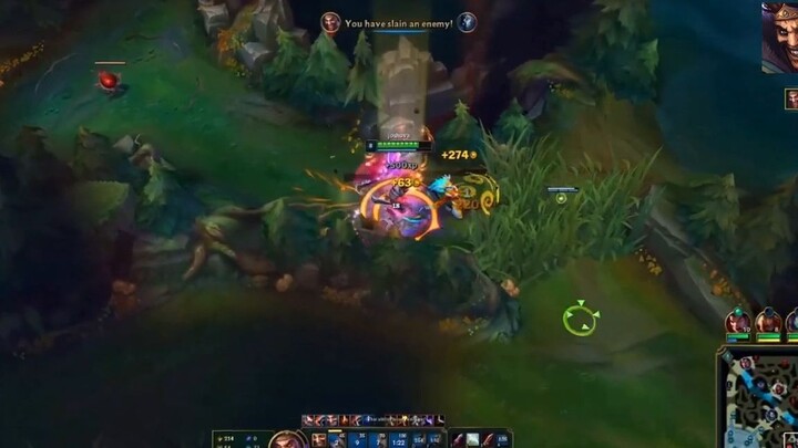 Draven Xạ Thủ Dame Khủng Nhất Cứ Ném 2 Rìu Là Có Mạng