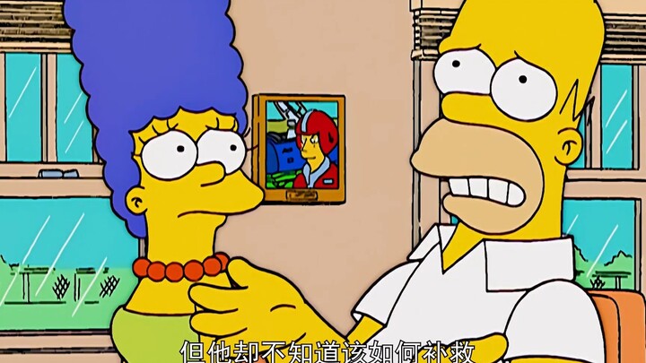 辛普森一家：侯莫化身蝾螈大侠，拯救春田镇车祸受伤的居民！