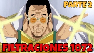 ONE PIECE 1073 FILTRACIONES (PARTE 2) | SE PUDRE TODO EN EGG HEAD | ONE PIECE MANGA