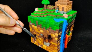 4000 kubus untuk membuat Minecraft versiku