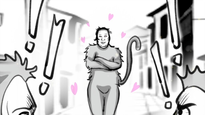 การ์ตูนเรื่อง "ต้าอ้ายเซียนจุนฟาน" การเผชิญหน้าระหว่างฟางเจิ้งกับเจ้าเมืองลวดเหล็ก