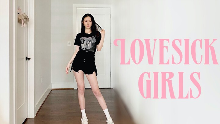 [Menari] Seorang Gadis Mengcover Lagu "Lovesick Girls"|BLACKPINK