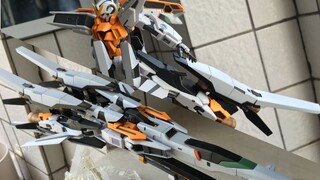 Plastic sheet making gust-type main angel Gundam