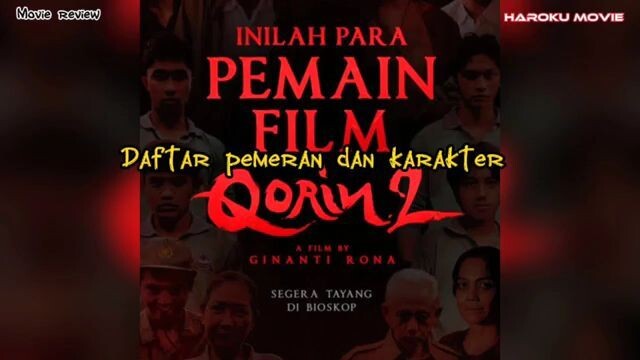 Daftar pemeran dan karakter film Horror Indonesia Qorin 2