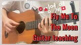 Fly Me To The Moon Guitar teaching