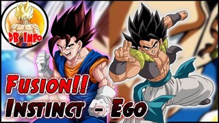 Kemungkinan Fusion Vegito dan Gogeta, Ultra Instinct dan Ego. [DB POWER]