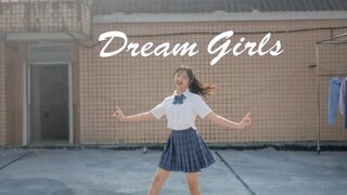 This uploader actually dances while wearing a paradise umbrella! [IOI] Dream Girls cover