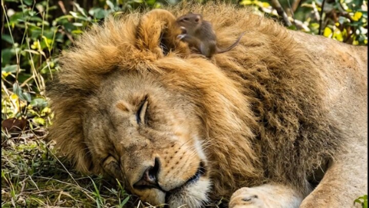 Lion And Mouse 🐀 Dangerous