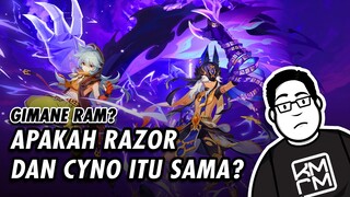 Apakah Playstyle Razor dan Cyno Sama?