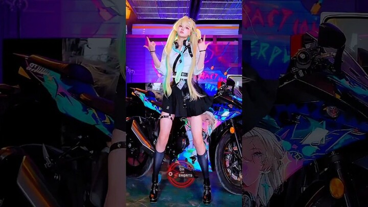Lynae Cute Dance  Wuthering Waves Cosplay #shorts