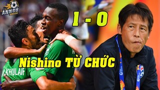 U23 Thái Lan THUA TỨC TƯỞI Trước U23 Saudia Arabia, HLV Nishino TỪ CHỨC