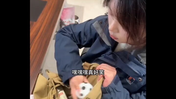 I don’t know if she was laughing, but she sure had me cracking up.