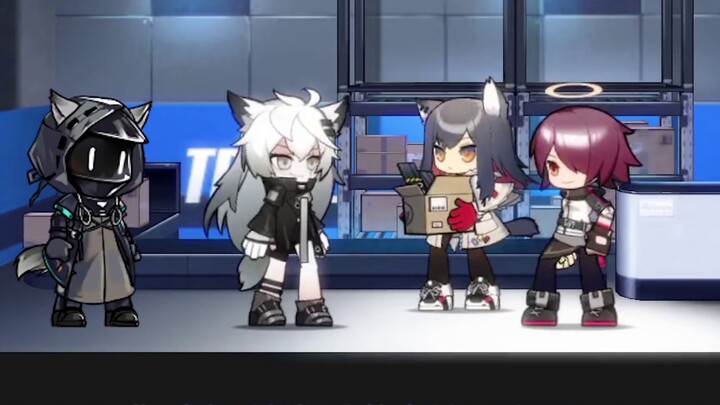 [ Arknights ] Dubbing patung pasir, berjalan ke medan Shura yang tragis di Texas, Dr. Xiaolang mengu