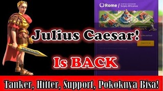 Julius Caesar is Back! How To Use Julius Caesar di 2023! Rise of Kingdoms Indonesia