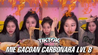 Mie Gacoan Carbonara lv. 8 PEDES BGT HUAAA!! (potrait version)