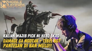 GA SALAH NI HERO DI BAN TERUS!! TERLALU RUSAK DAMAGENYA, UDAH ITU TEBEL BGT LAGI!!