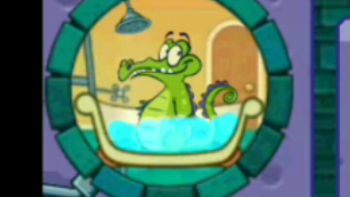 Suggested change: A lazy crocodile that skips a shower just to save one drop of water.