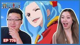 PRINCESS VIVI TIME SKIP 👀 | One Piece Episode 776 Couples Reaction & Discussion