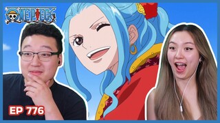 PRINCESS VIVI TIME SKIP 👀 | One Piece Episode 776 Couples Reaction & Discussion