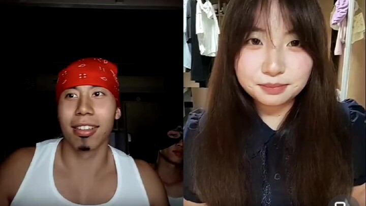 "Banana Man" Teaches a Beautiful Girl How to Dance