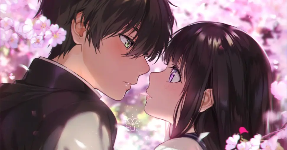 A collection of anime kisses - Bilibili