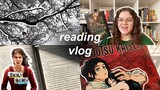 filling the Enola Holmes void | reading vlog | plus tons of manga (jujutsu kaisen, dr.stone, etc.)